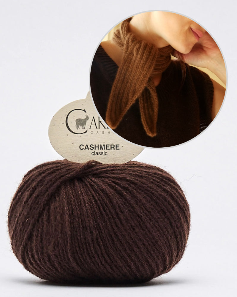 Patissière Scarf | fein und unglaublich weich aus Classic Cashmere von Cardiff