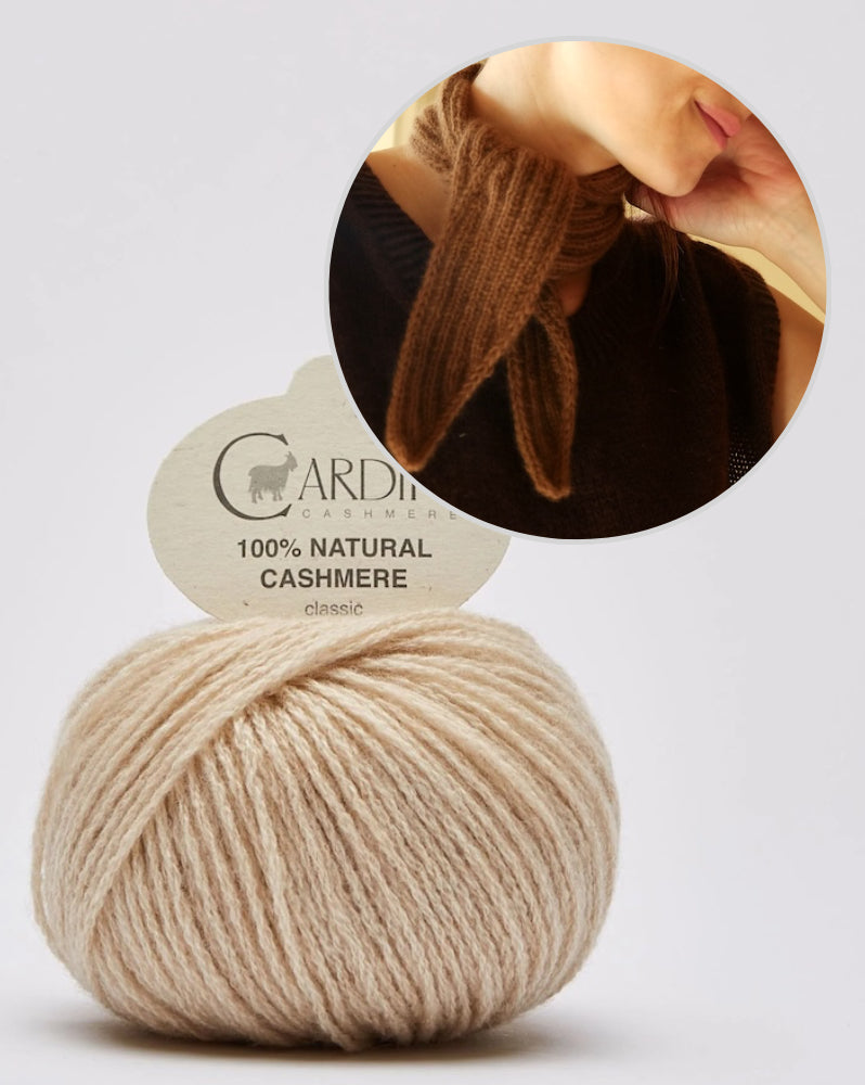 Patissière Tørklæde | fint og utroligt blødt af Classic Cashmere fra Cardiff