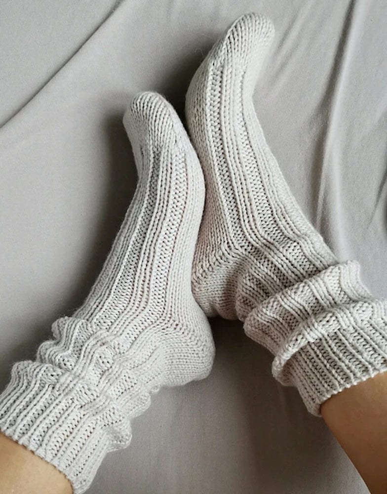 Paula-m Basic Socken (PDF) - Anleitung