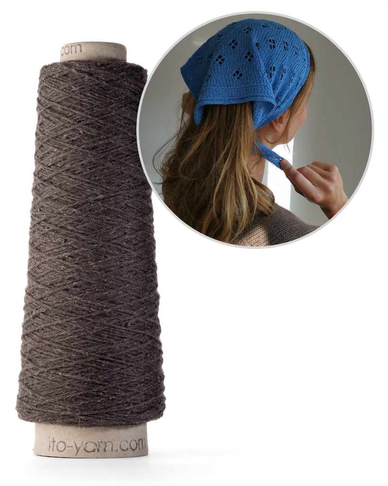 Paula-m Holly Bandana mit Shimo von ITO Yarn 10