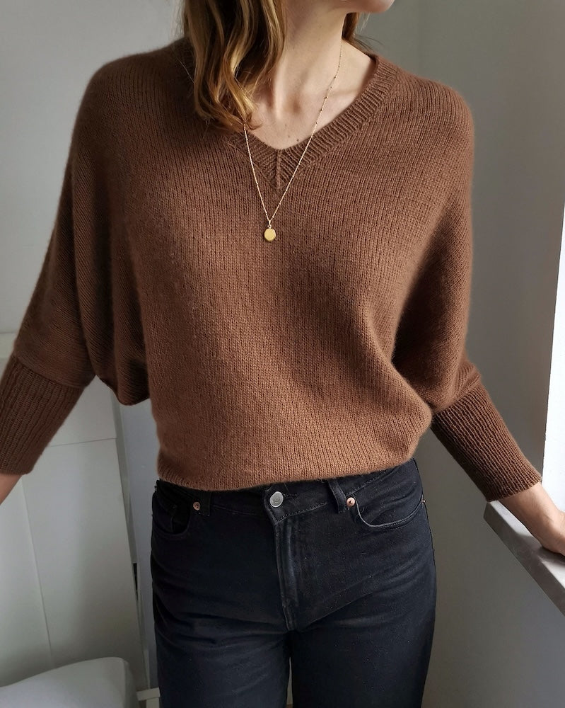 Robin Sweater V-Neck (PDF) - Anleitung