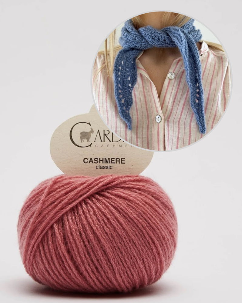 Peacock Scarf | zartes Muster aus Cashmere Classic von Cardiff