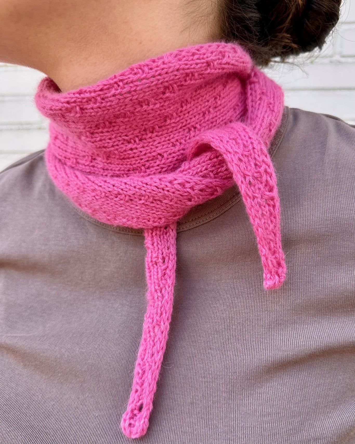 Rabea von gute-garne Pebble Scarf mit Cashmere von Sandnes Garn 9