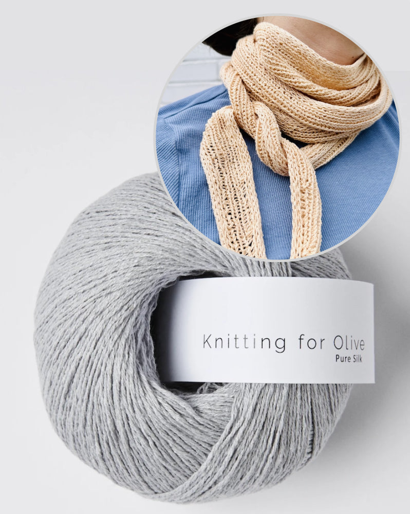 Mini-Tuch Perfect Summer Silk von Rabea von gute-garne mit Pure Silk von Knitting for Olive 7