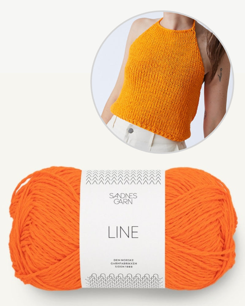 Pet Nat Top von Witre Design mit Line von Sandnes Garn 8