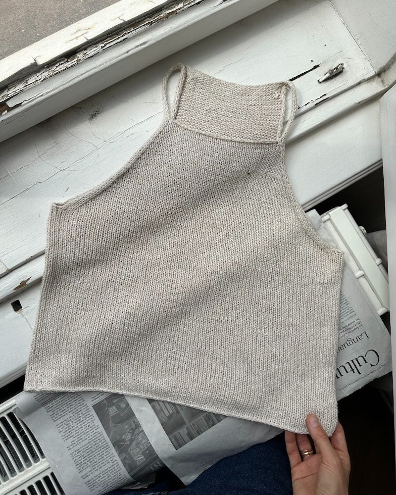 PetiteKnit Audrey Top mit Crealino von Lang Yarns 10