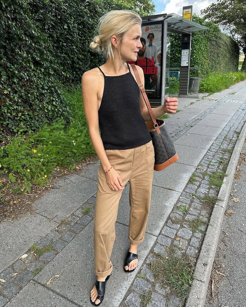 PetiteKnit Audrey Top mit Crealino von Lang Yarns 1