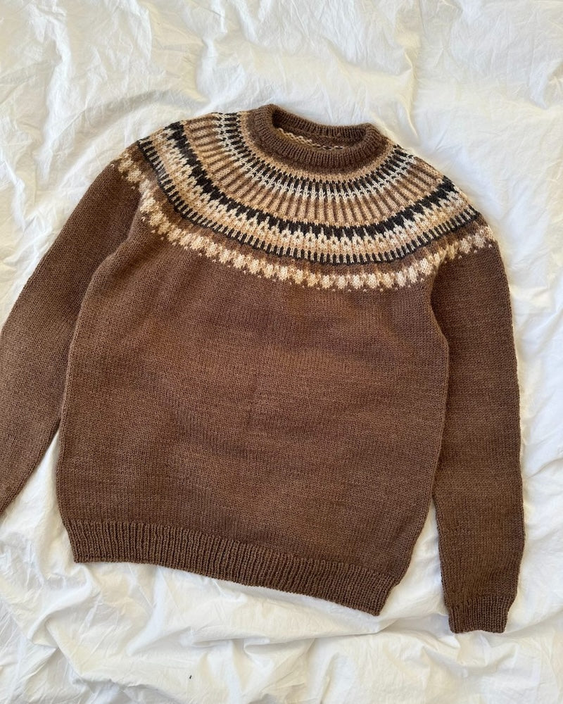PetiteKnit Celeste Sweater Man aus Peer Gynt by PetiteKnit von Sandnes Garn 6