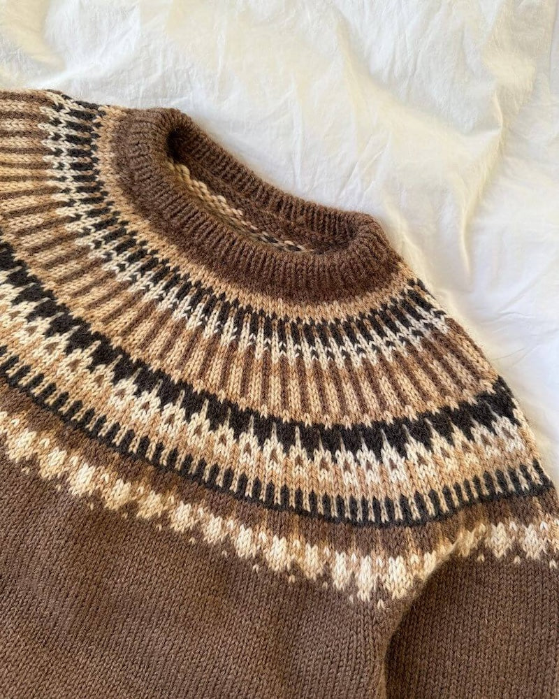 PetiteKnit Celeste Sweater Man aus Peer Gynt by PetiteKnit von Sandnes Garn 7