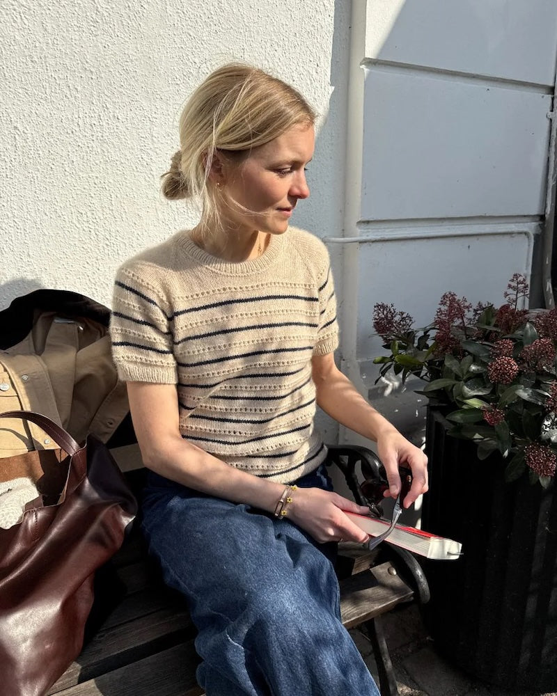 PetiteKnit Ida Tee mit Classic Cashmere von Cardiff 1