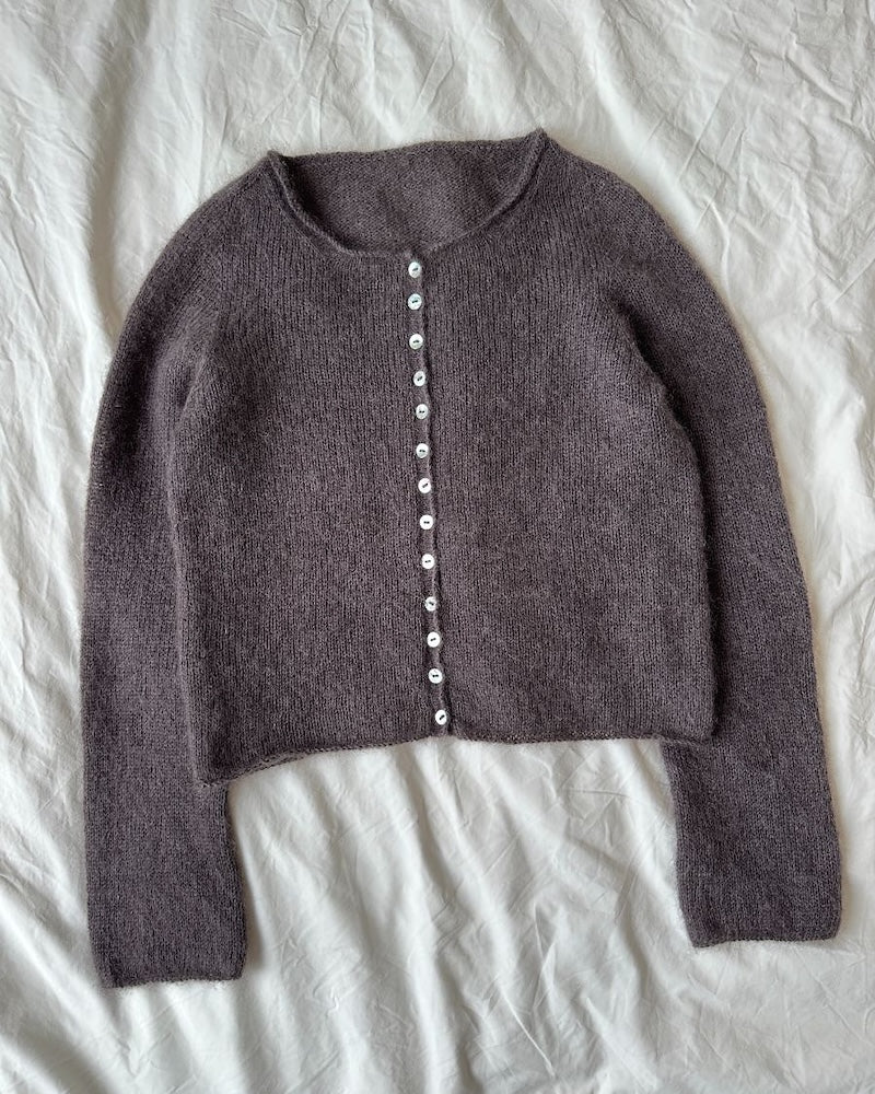 Ivy Cardigan von PetiteKnit mit Tynn Silk Mohair von Sandnes Garn 4