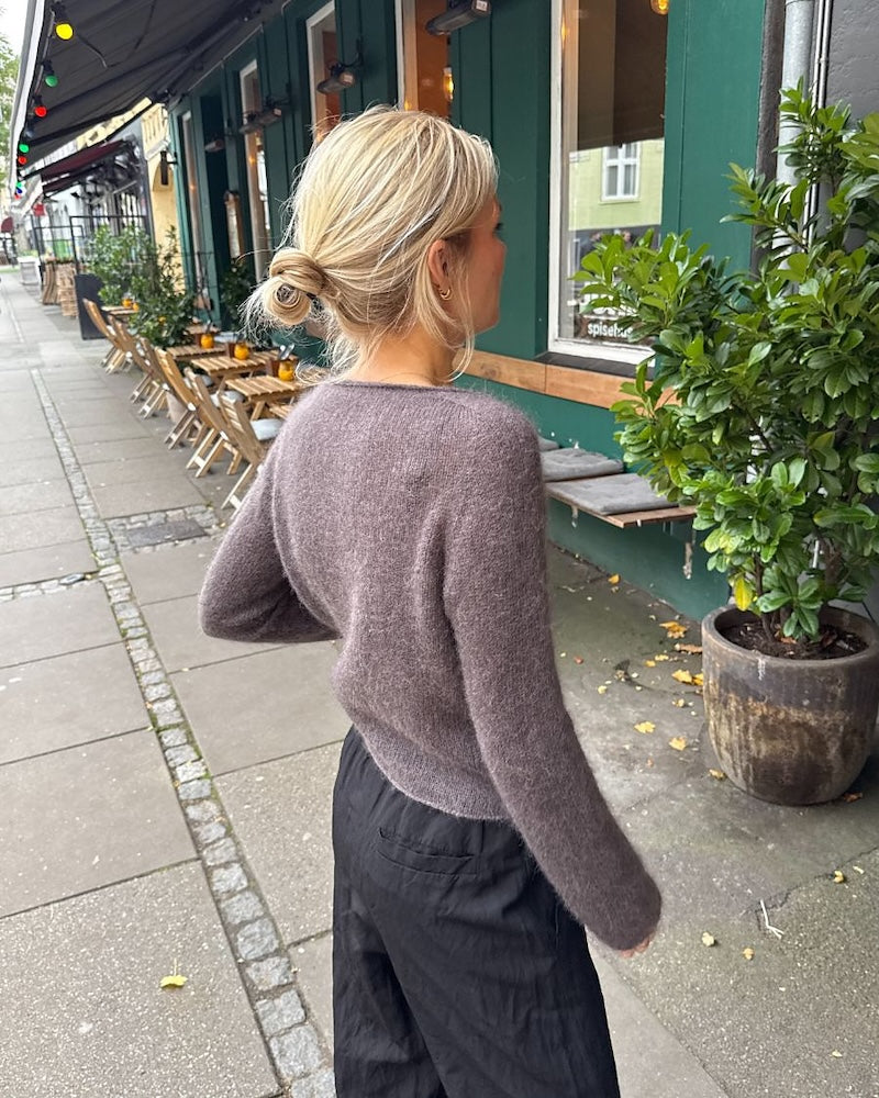 Ivy Cardigan von PetiteKnit mit Tynn Silk Mohair von Sandnes Garn 5