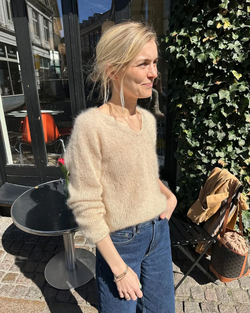 PetiteKnit Kumulus Bluse mit Soft Silk Mohair von Knitting for Olive 4