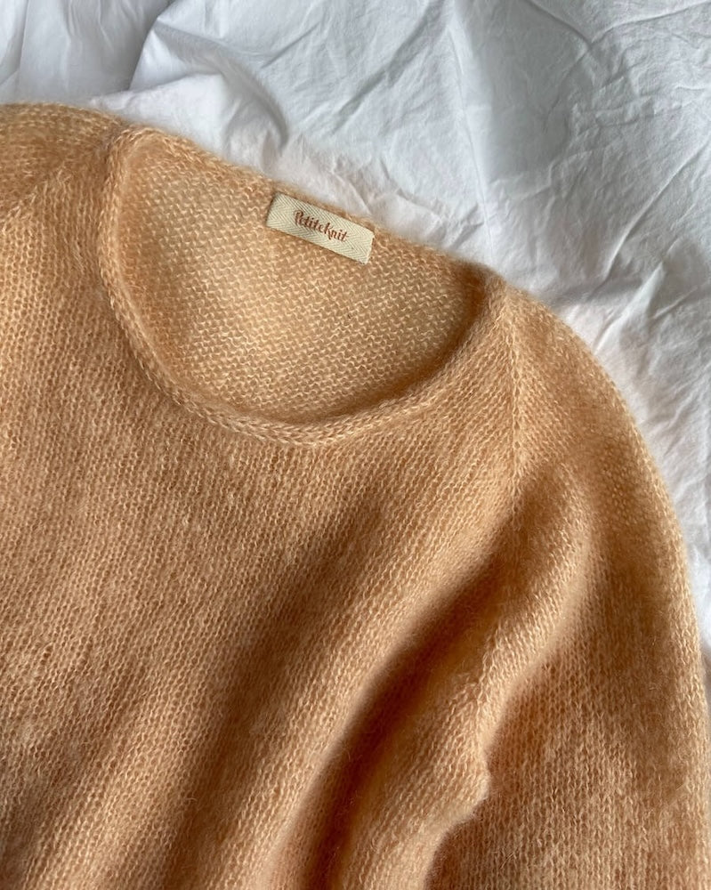 PetiteKnit Kumulus Bluse O-Neck mit Soft Silk Mohair von Knitting for Olive 7