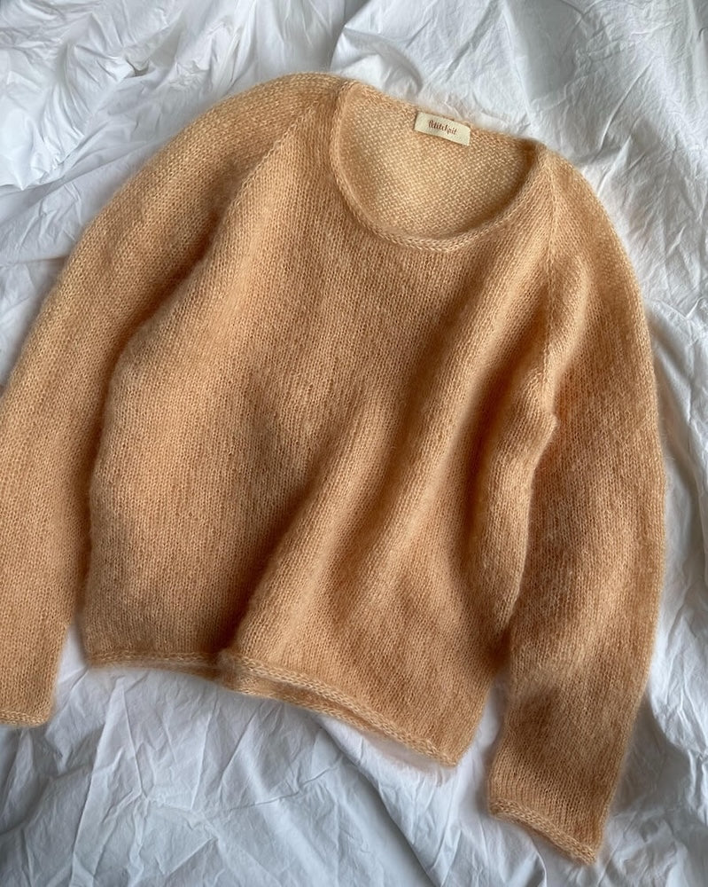 PetiteKnit Kumulus Bluse O-Neck mit Soft Silk Mohair von Knitting for Olive 10