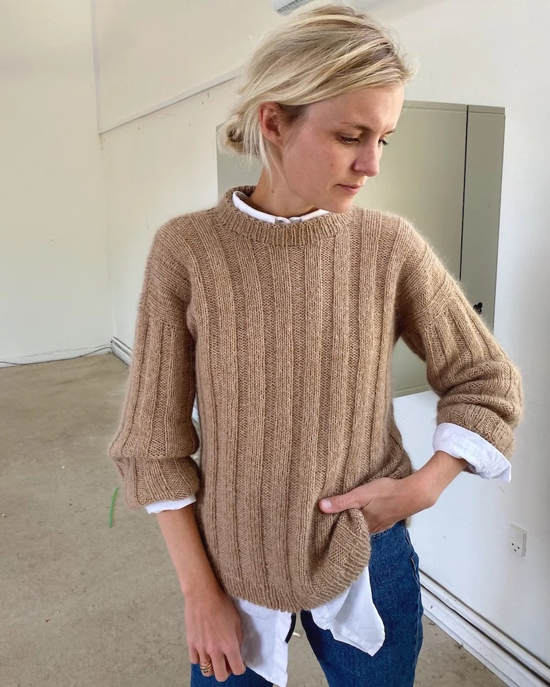 Vertical Stripes Sweater | lang und weich aus Sunday und Tynn Silk Mohair von Sandnes Garn