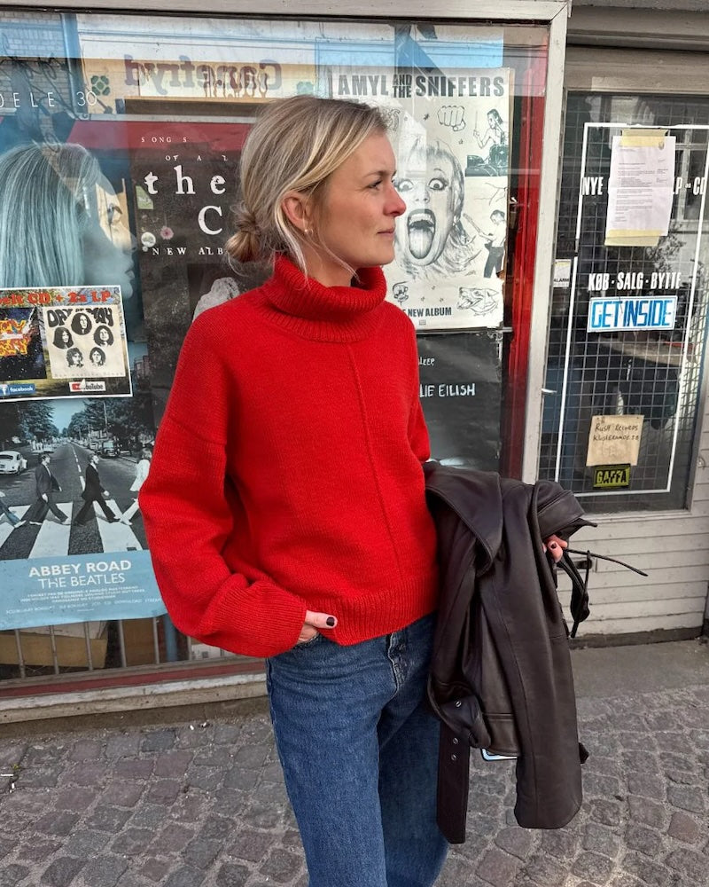PetiteKnit Scarlet Sweater mit Double Sunday / by PetiteKnit von Sandnes Garn 1