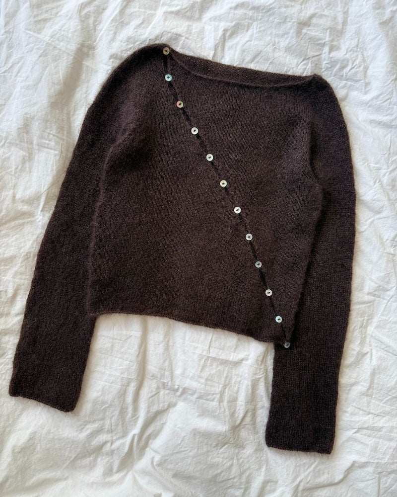 PetiteKnit Valerie Blouse mit Tynn Silk Mohair von Sandnes Garn 4