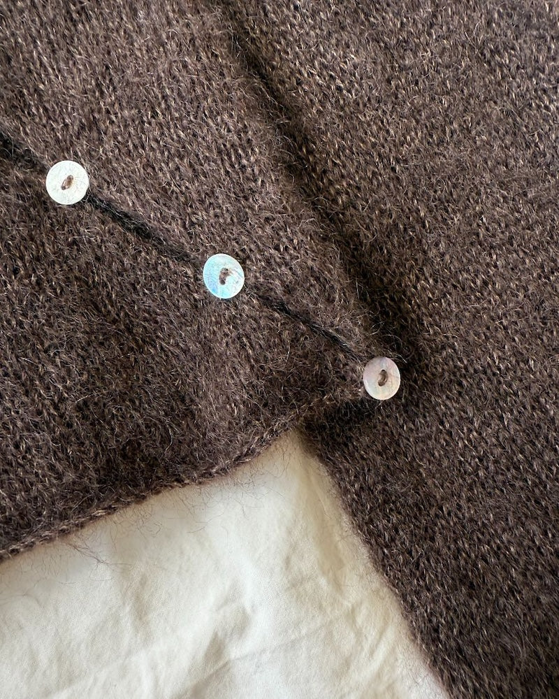 PetiteKnit Valerie Blouse mit Tynn Silk Mohair von Sandnes Garn 8