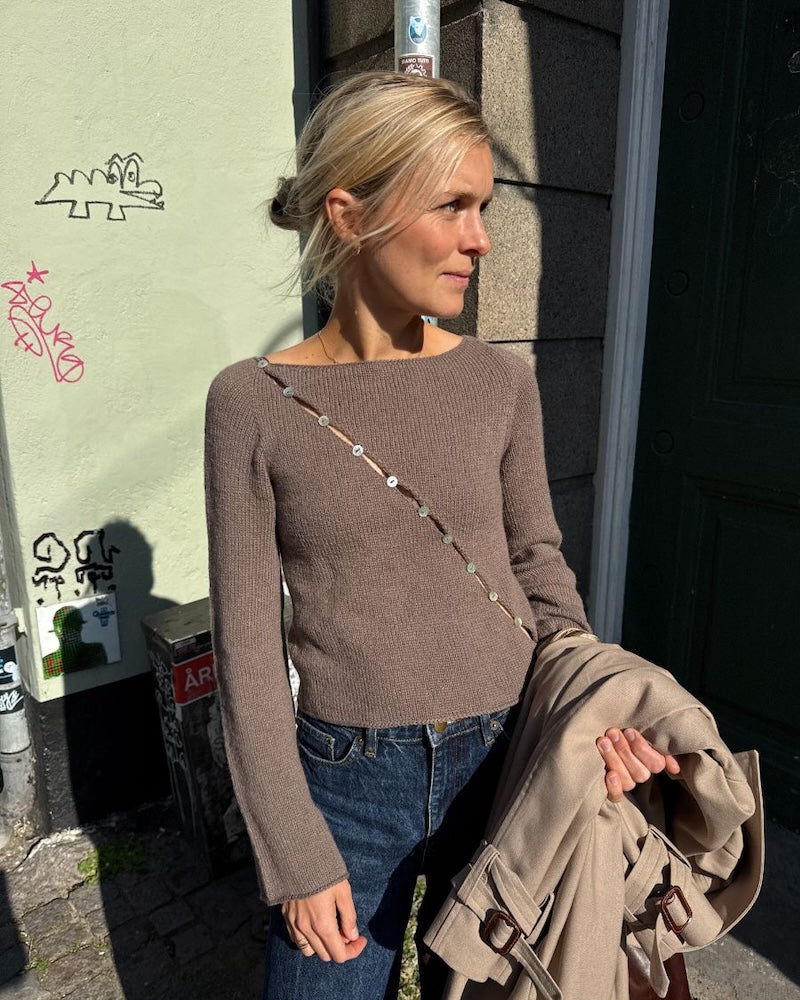 PetiteKnit Valerie Blouse mit Cashmere von Sandnes Garn 1