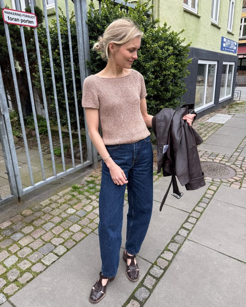 Wave Tee | schlicht und super schnell aus Tykk Line von Sandnes Garn