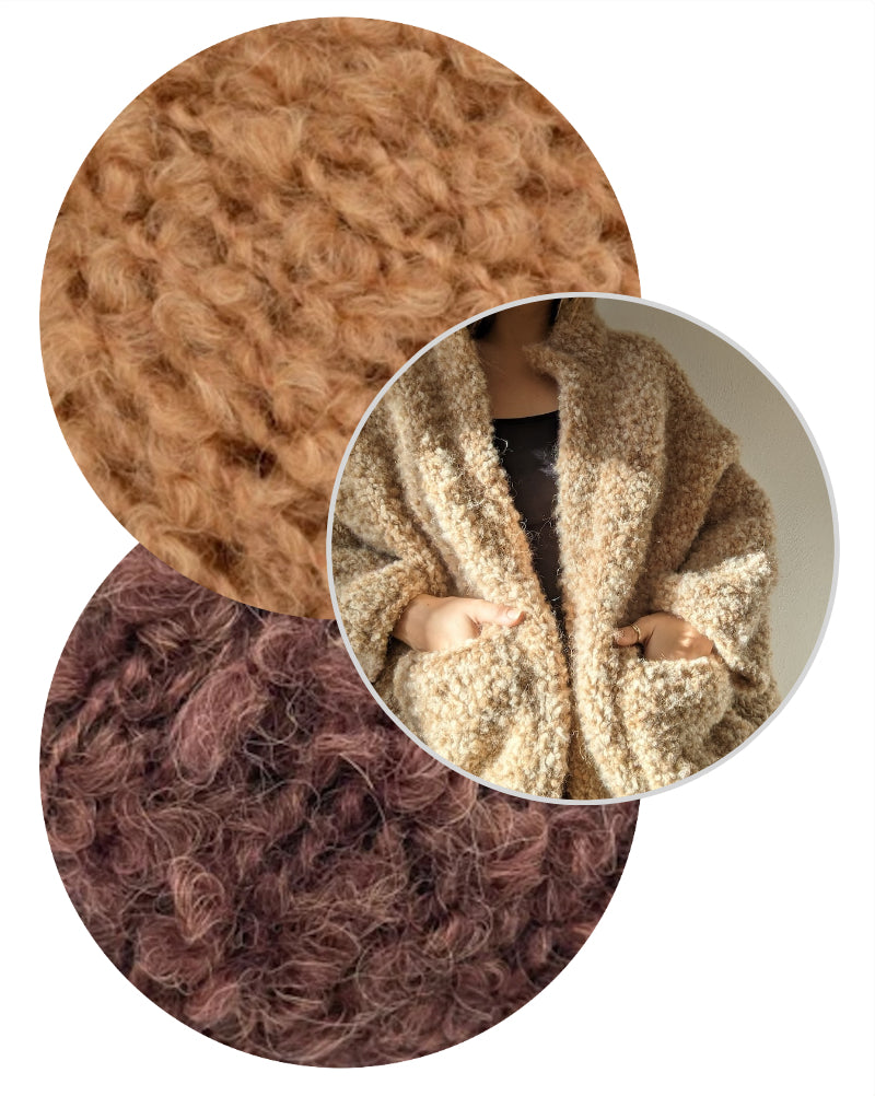 Polarteddyjacket | super Kuscheljacke aus Teddy Dear von Gepard Garn