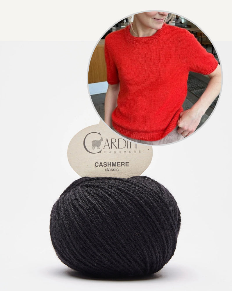 Poppy Tee | fantastisch weiches Shirt mit Classic Cashmere von Cardiff