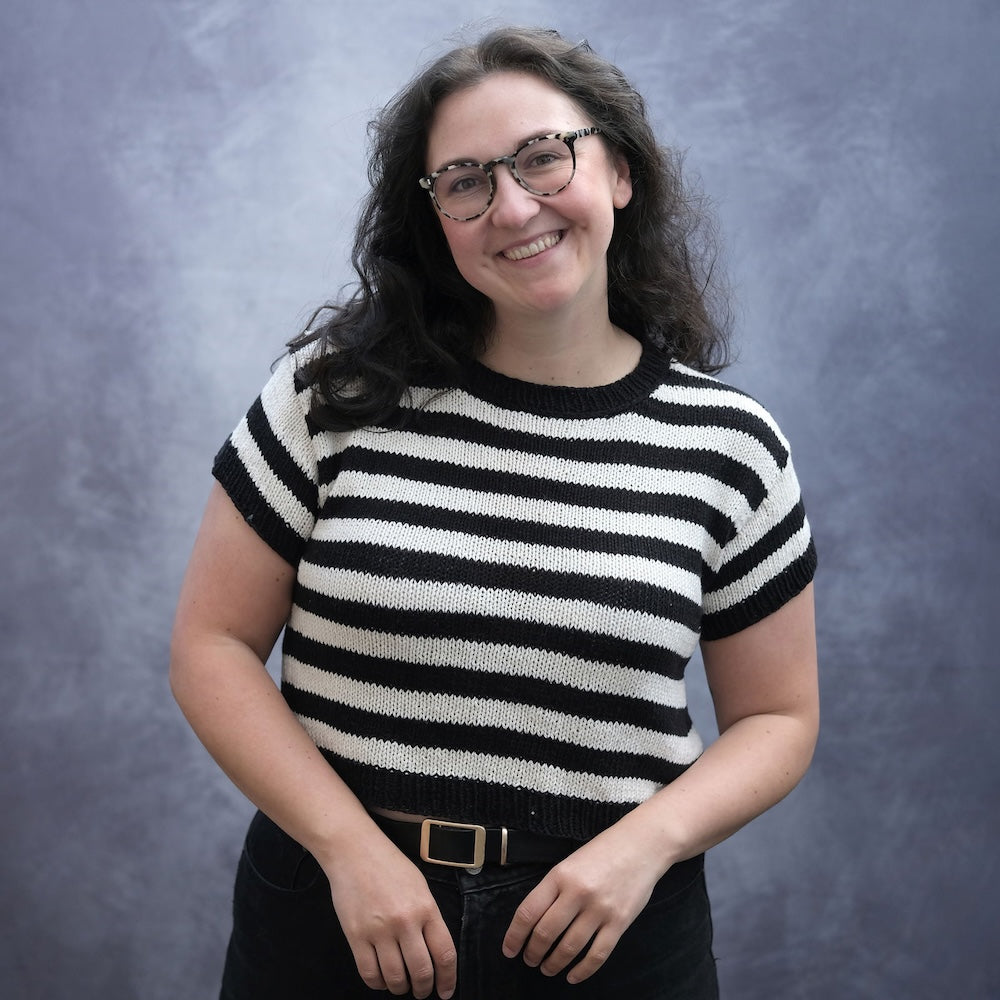 Rebecca Clow Lusk Shirt mit Line von Sandnes Garn 1