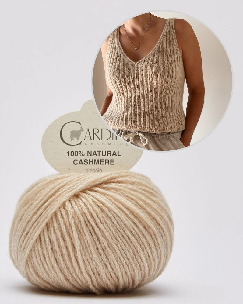 Caidree Remi Camisole mit Cashmere Classic von Cardiff 7