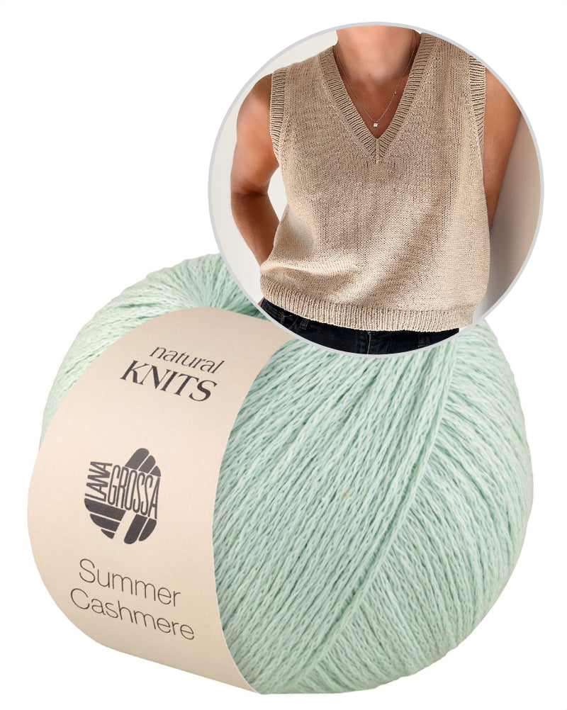 Ria Shirt von Caidree mit Summer Cashmere von Lana Grossa 16