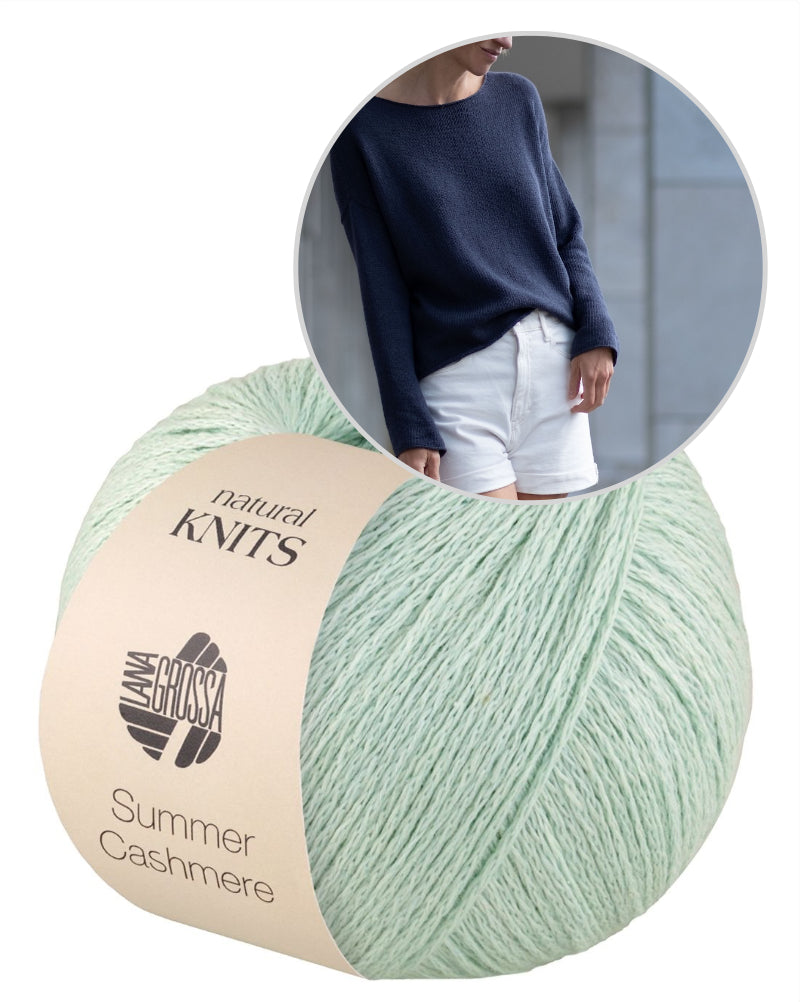 Sabai Sweater von Paula-m mit Summer Cashmere von Lana Grossa 19