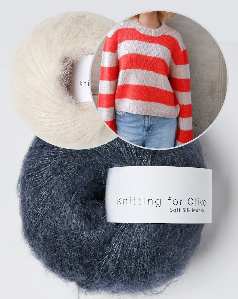Knitting for Olive Sally Sweater Summer mit Soft Silk Mohair von Knitting for Olive 10