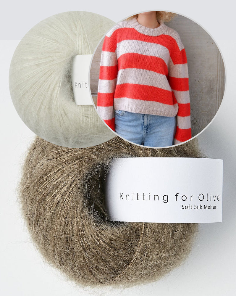 Knitting for Olive Sally Sweater Summer mit Soft Silk Mohair von Knitting for Olive 11