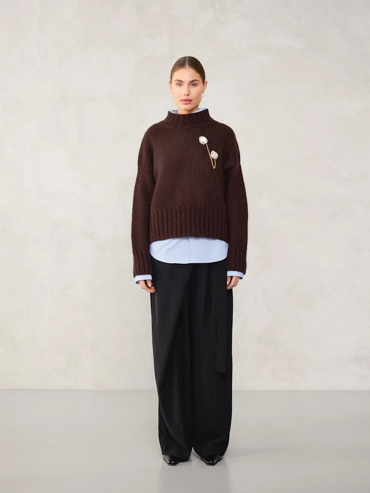 Mindy Sweater Chunky | zeitlos schön aus Peer Gynt und Tynn Silk Mohair