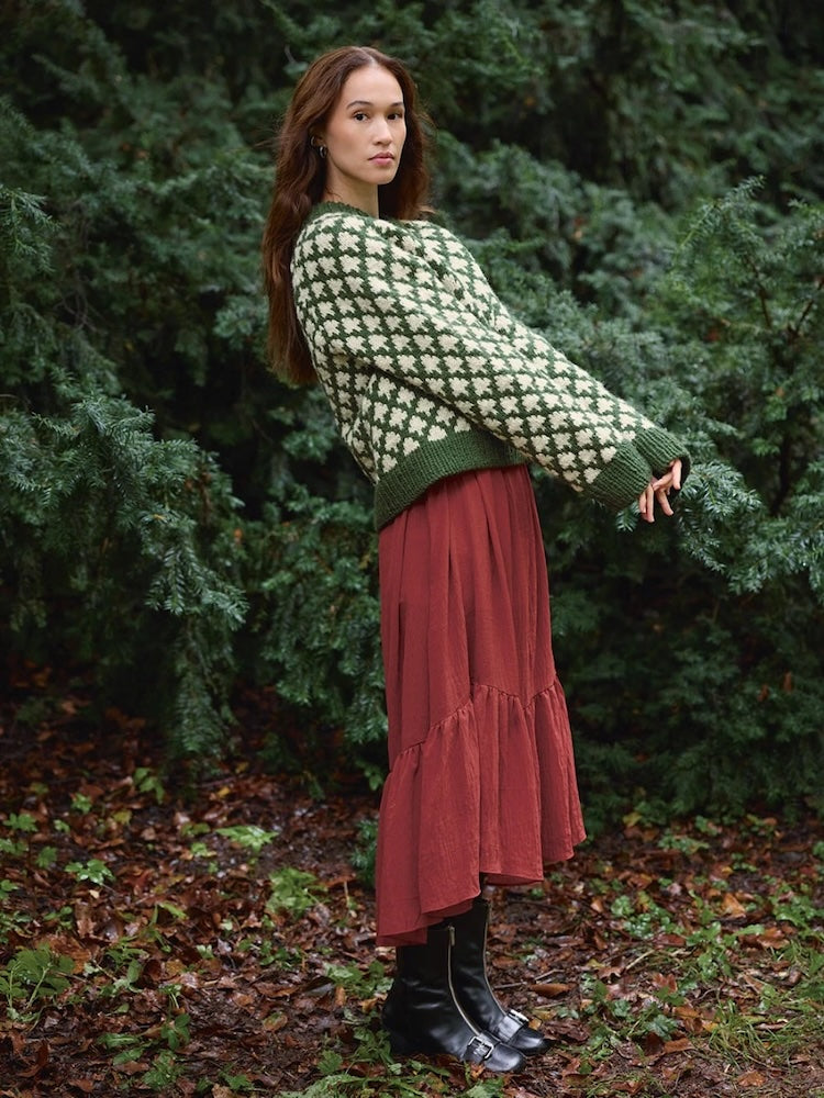 Christmas Tree Sweater | gemütlich weihnachtlich aus Fritidsgarn von Sandnes Garn