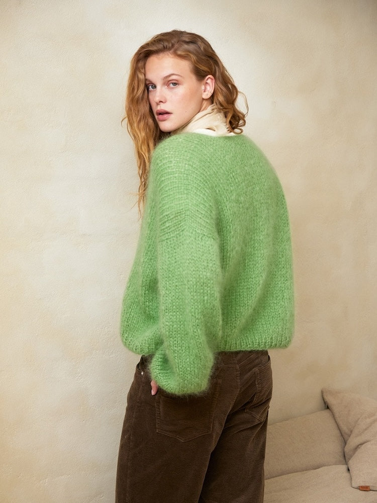 Sandnes Kollektion 2402 Facile Sweater aus Ballerina Chunky Mohair 3