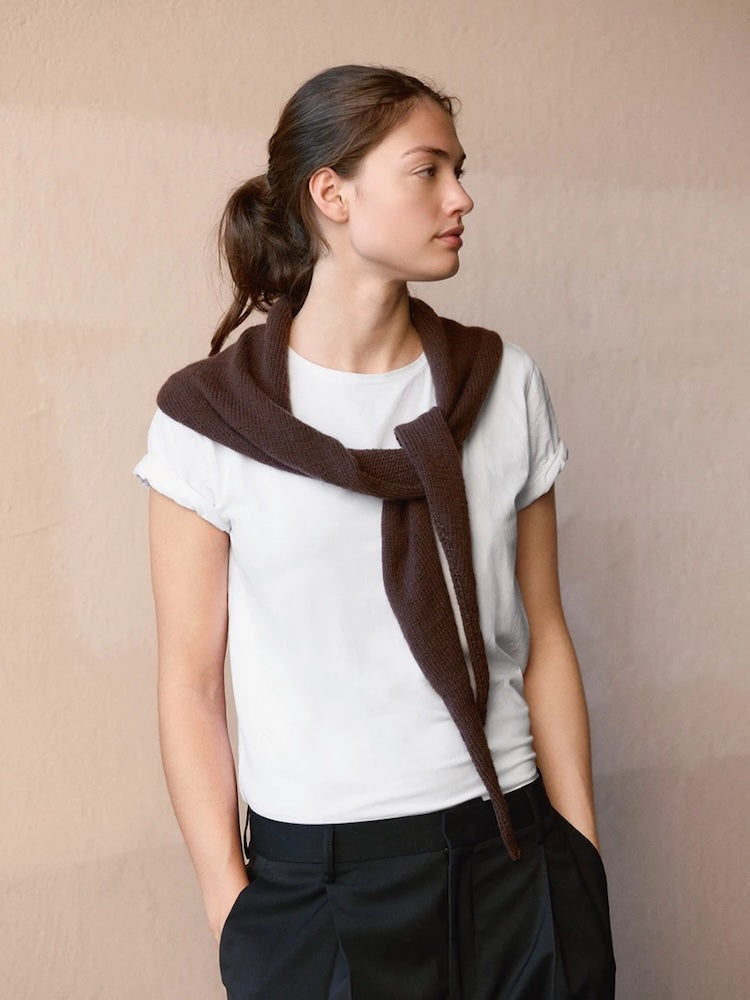Triangle Shawl | schlicht und weich aus Cashmere von Sandnes Garn