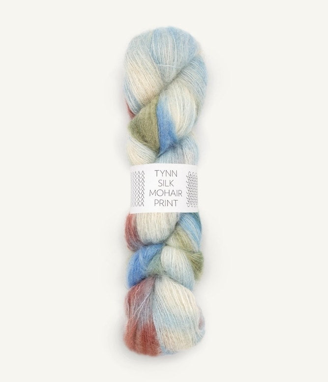 Sandnes Garn Tynn Silk Mohair Print desert dawn 6085