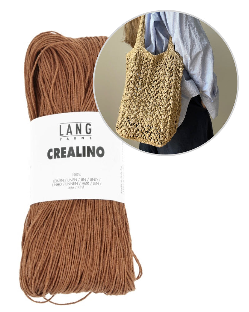 Sarang Bag von Aegyoknit mit Crealino von Lang Yarns 7