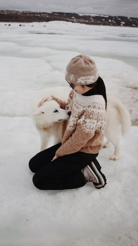 Saskie und Co Narnia Jumper mit Lettlopi von Lopi Island 5
