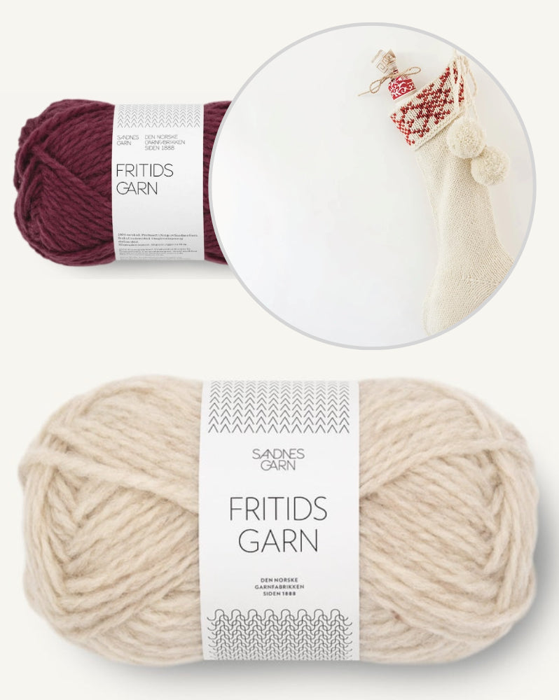 Schneekristall Weihnachtssocke | festliche Stimmung pur