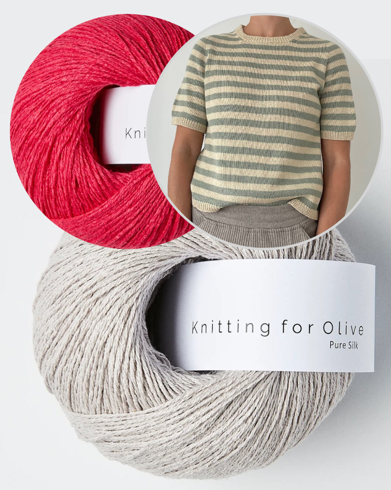 Coco Amour Knitwear Seaside Tee light mit Pure Silk von Knitting for Olive 7