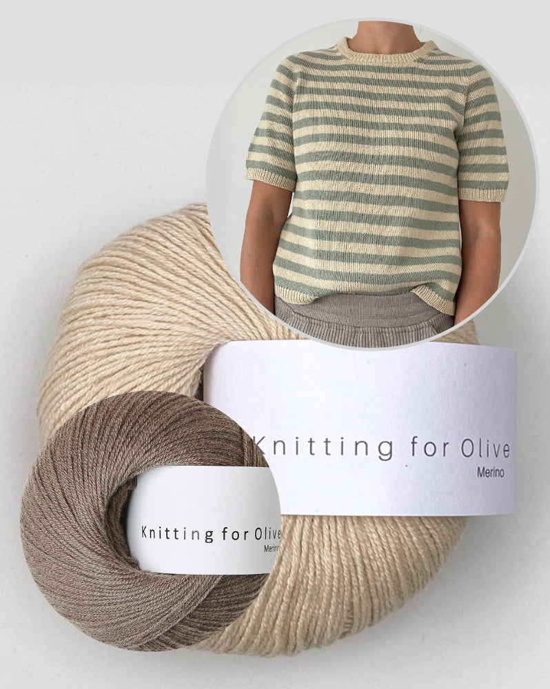 Coco Amour Knitwear Seaside Tee light mit Merino von Knitting for Olive 4