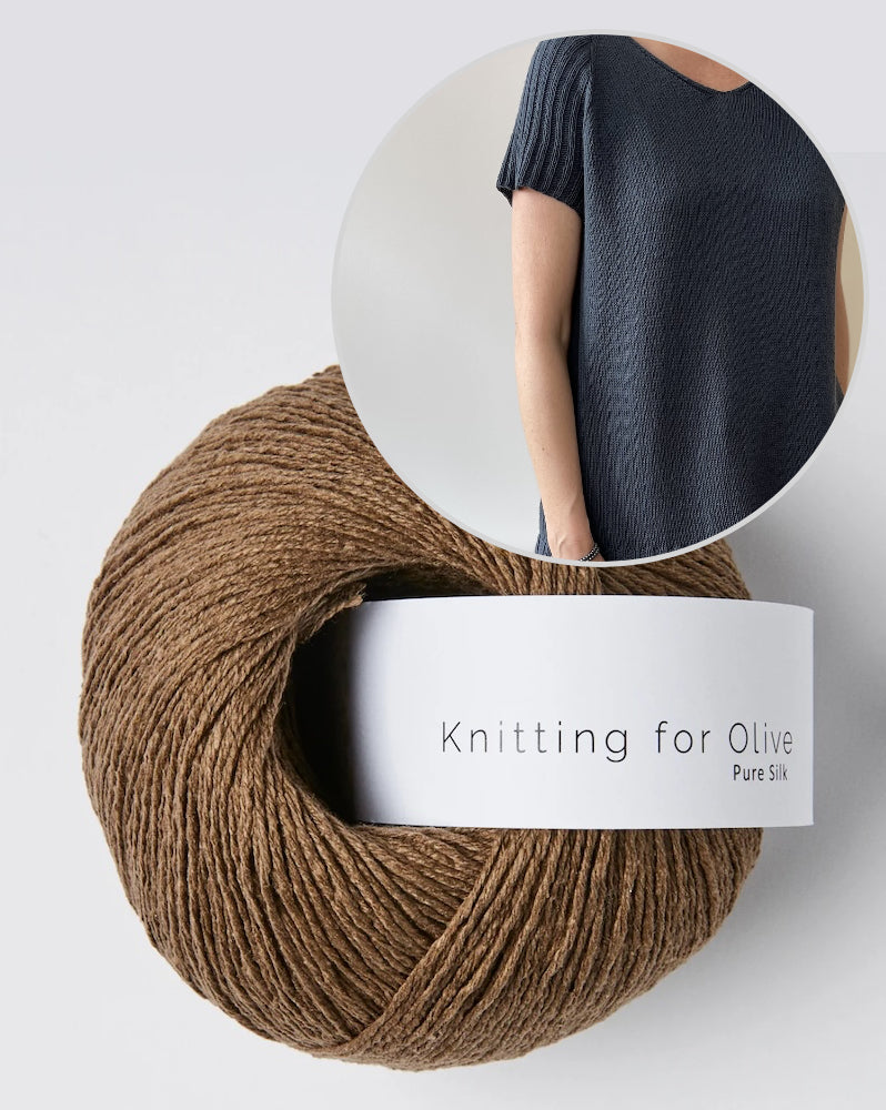 Christina Körber-Reith Silka Tee mit Pure Silk von Knitting for Olive 7