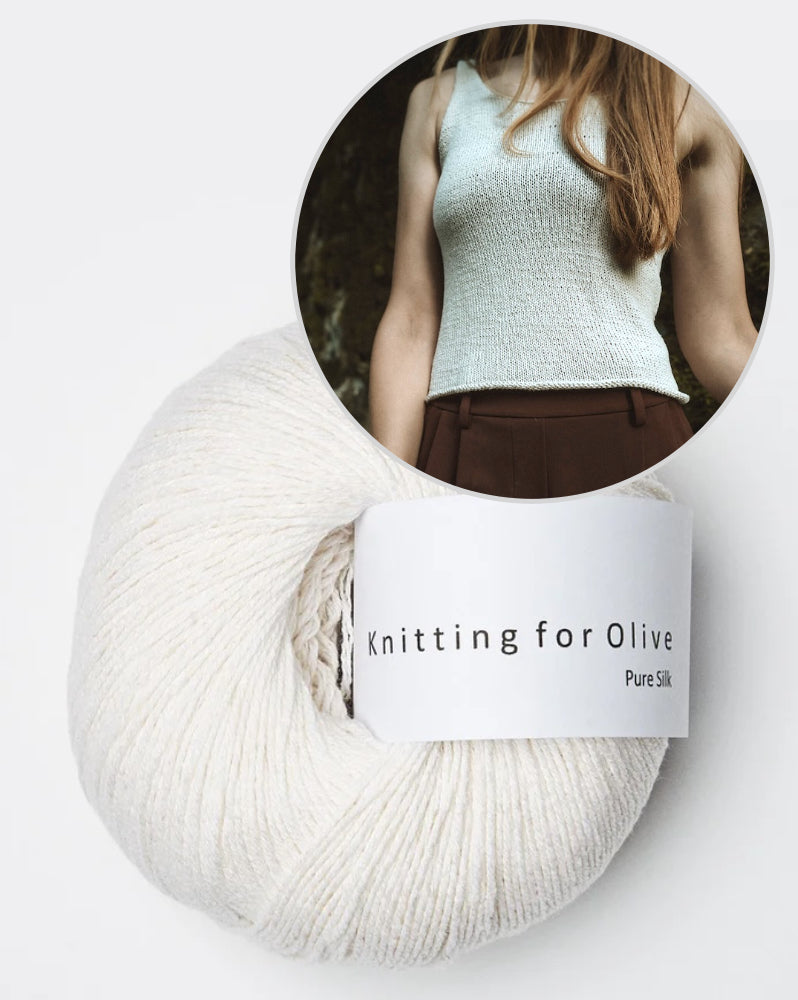 Slipstream Tank | lässig und leicht aus Pure Silk von Knitting for Olive