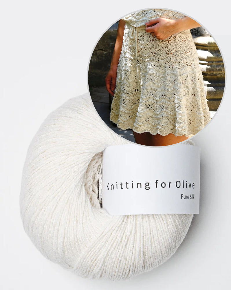 Solène Rock | zartes Muster aus Pure Silk von Knitting for Olive