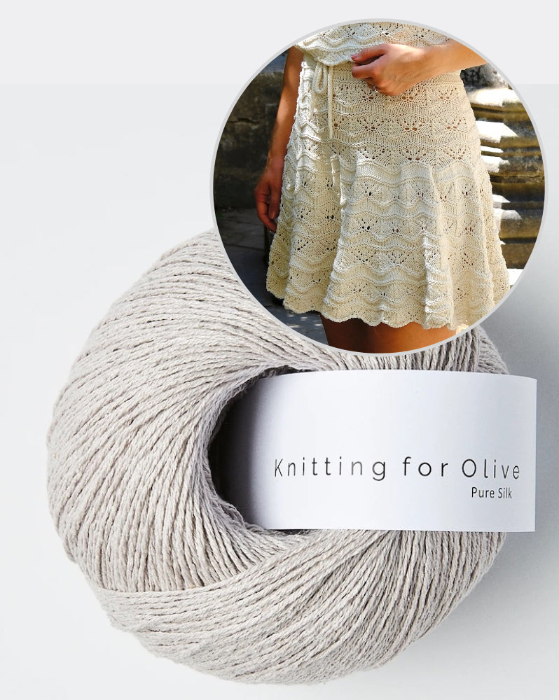 Solène Rock | zartes Muster aus Pure Silk von Knitting for Olive