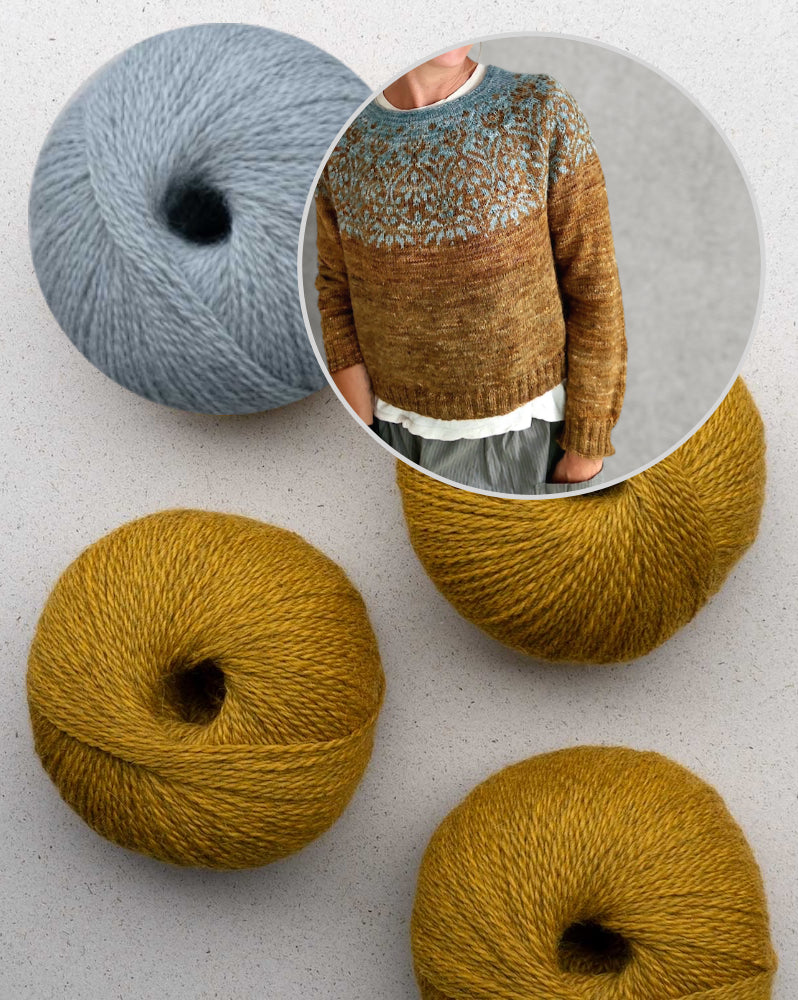 Speculoos Sweater | romantisches Spekulatiusmuster aus Balayage von Pascuali