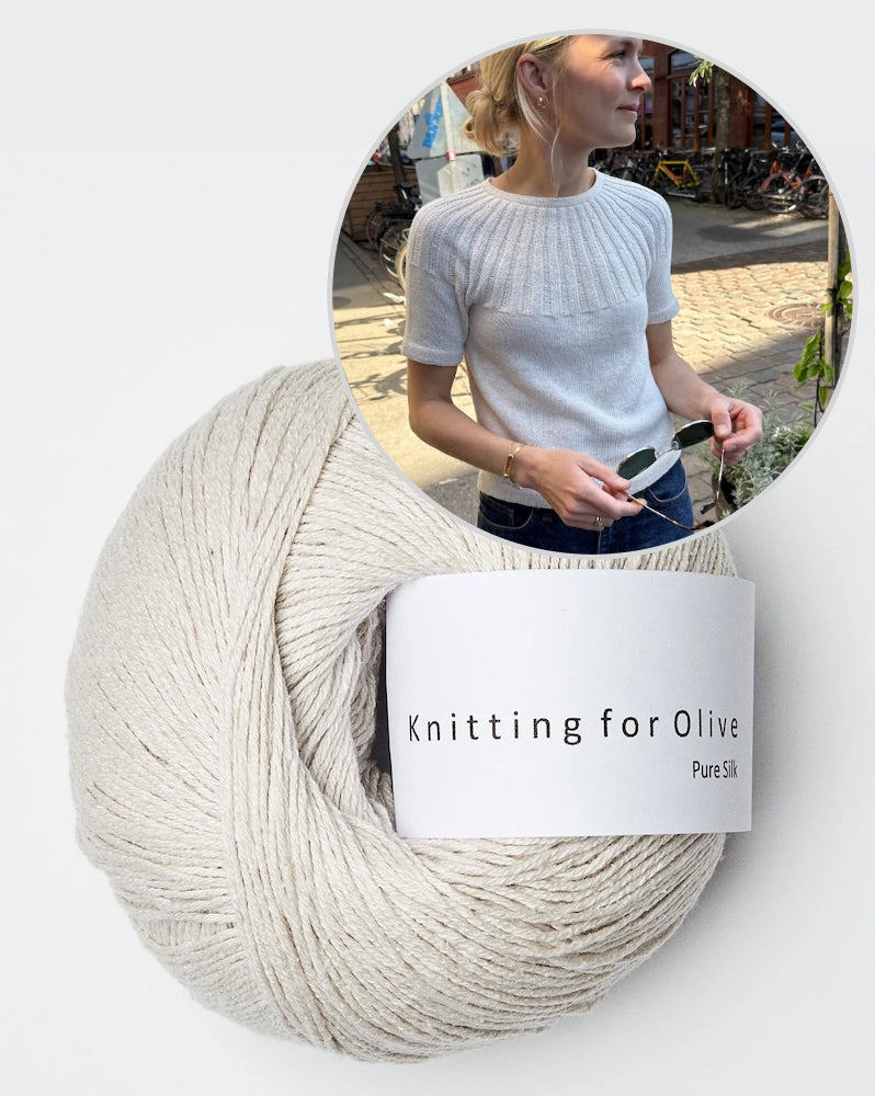 PetiteKnit Sunday Tee mit Pure Silk von Knitting for Olive 9