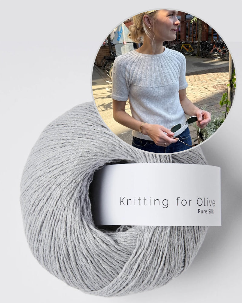 PetiteKnit Sunday Tee mit Pure Silk von Knitting for Olive 13